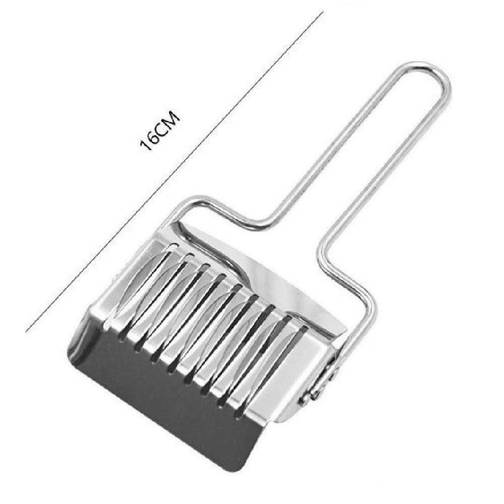 Trade Shop - Tagliapasta Taglierina Multiuso In Acciaio Inox Rullo Utensile Cucina 16cm 50458 -