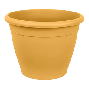 VASO COLORATO TONDO IN PLS NAXOS Vari Colori diam 35cm made in Italy Color: TERRA ETRUSCA