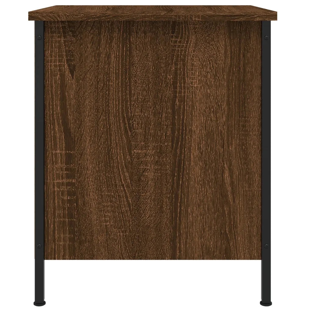 Comodini 2 pz-Set di 2 Tavolino da notte Rovere Marrone 40x42x50 cm in Legno Multistrato 997055
