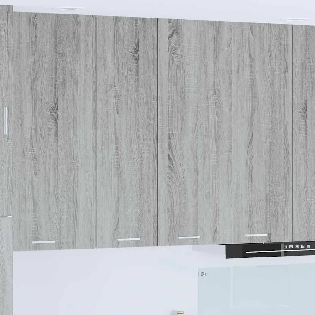 Armadio pensile con porta Grigio Sonoma 60 x 31 x 100 cm