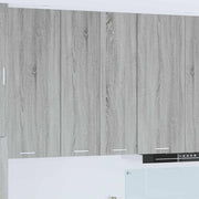 Armadio pensile con porta Grigio Sonoma 60 x 31 x 100 cm