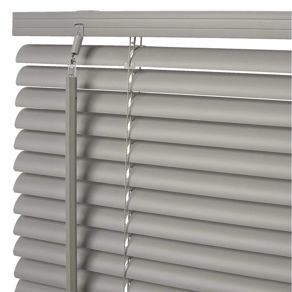 Trade Shop - Set 2 Pz Tenda Veneziana 80x160cm In Pvc Con Asta Casa Parasole In 2 Colori 015554 -