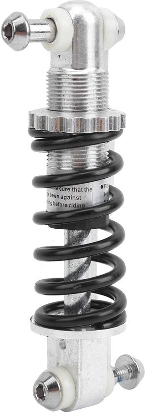 Sistema di assorbimento shock per bicicletta - Lega di alluminio - 150 mm - Assorbimento posteriore - 2000 kg Massima carreggiata - Adatto per mountain bike e biciclette elettriche...