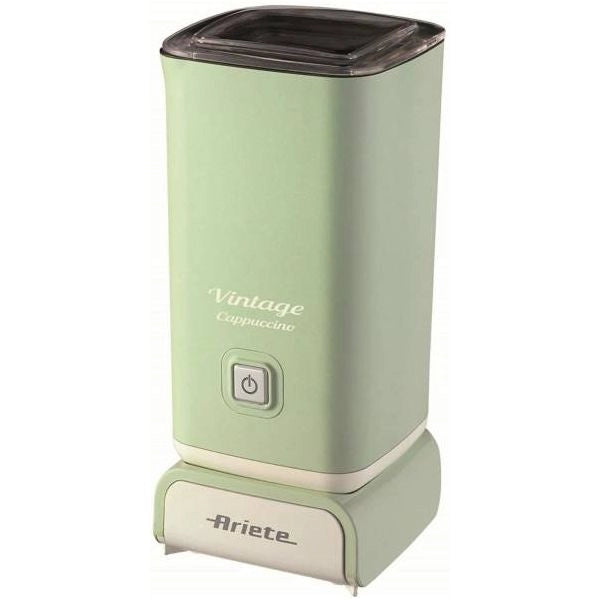 Ariete 2878 cappuccinatore vintage - montalatte a caldo e a freddo - cappuccino, cioccolata, infusi liofilizzati - 500 watt - verde - 00C287804AR0