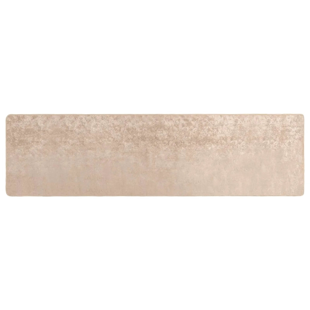 Runner Tappeto MARSA Beige 80 x 350 cm Poliestere e PVC 42023086