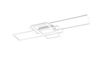 Plafoniera da Interno a LED in Metallo Bianco Opaco