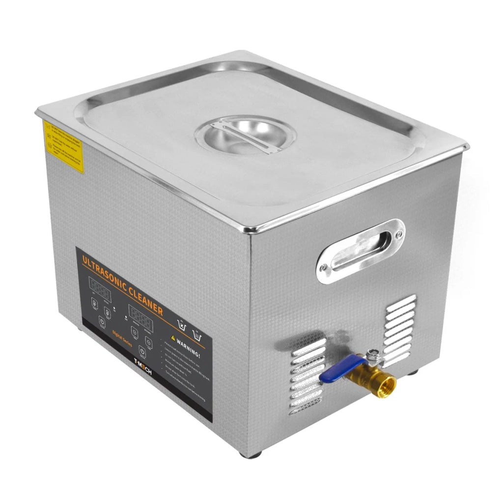 Pulitore digitale ad ultrasuoni 15L in acciaio Ultra Sonic vasca di pulizia Timer serbatoio di riscaldamento