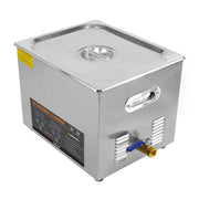 Pulitore digitale ad ultrasuoni 15L in acciaio Ultra Sonic vasca di pulizia Timer serbatoio di riscaldamento