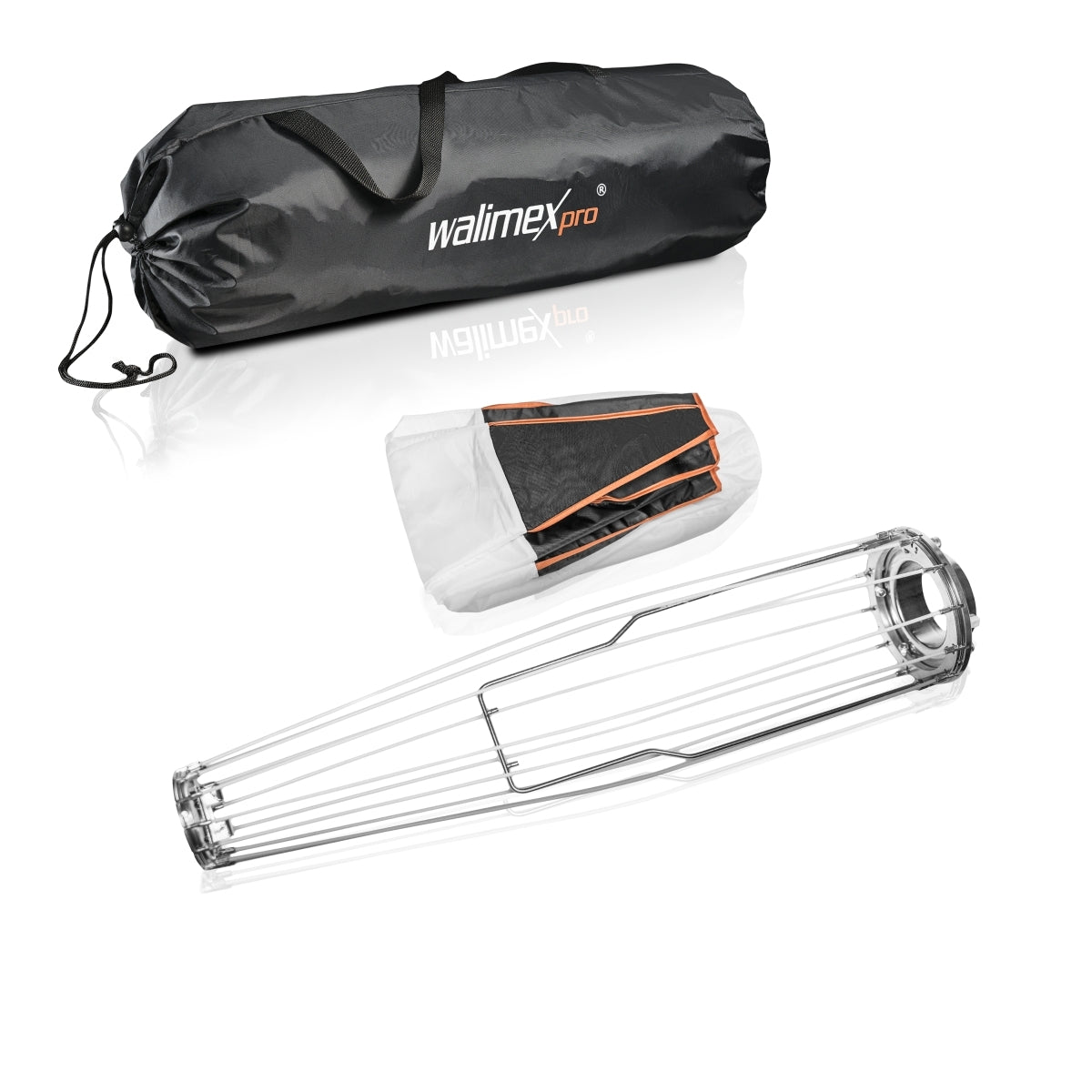 360° Ambient Light Softbox - 450 x 650 x 650 mm - Con adattatore compatibile con Aurora/Bowens e meccanismo push down - Accessori per la fotografia Studio Outdoor Persone Ritratto