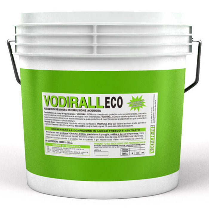 alluminio resinato all'acqua lt 18 per verniciatura guaine, strutture ferro cod:ferx.96180