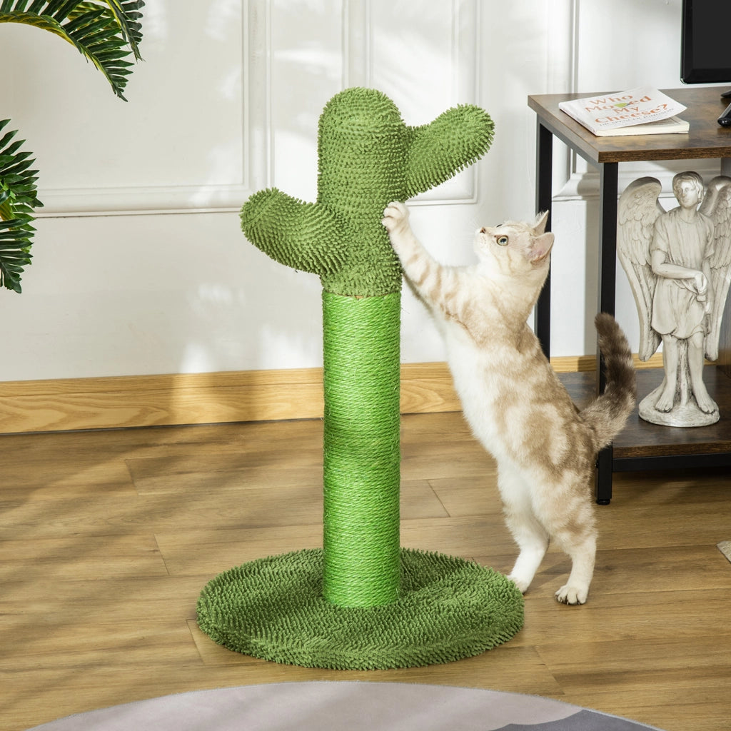 Albero per Gatti Cactus ¨C zephmum ¨C Verde 40x40x65