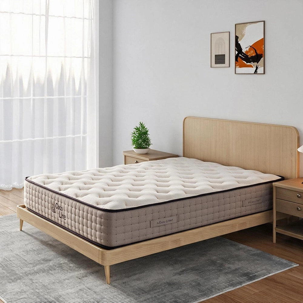 Materasso matrimoniale multistrato con fibra naturale Cocoline 160x190x28H