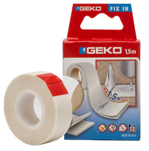 nastro biadesivo geko mm 19 x 5 m cod:ferx.96199