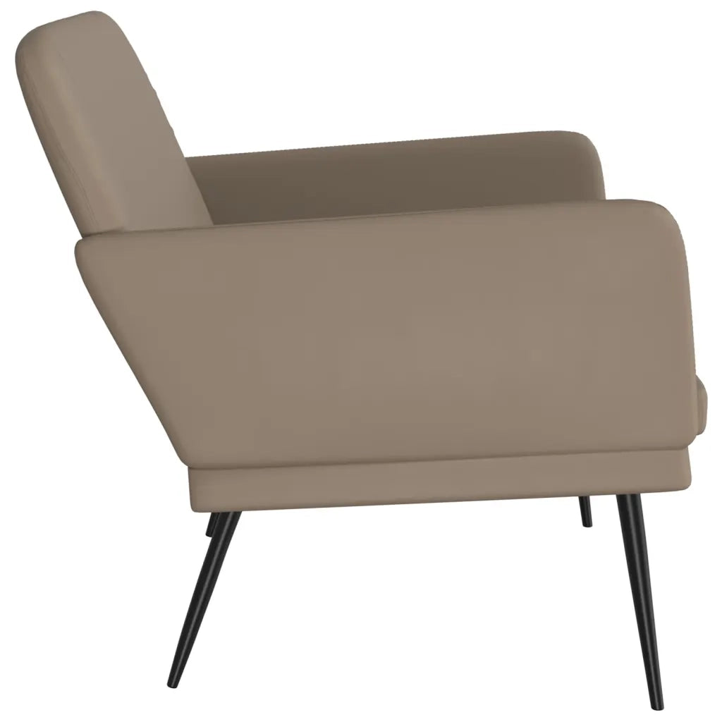 Panca Cappuccino 107x80x81 cm in Similpelle 351403