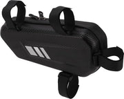 Borsa pendente per motocicletta - taslato posteriore nero - impermeabile e duraturo - adatto per telaio