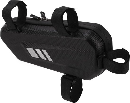Borsa pendente per motocicletta - taslato posteriore nero - impermeabile e duraturo - adatto per telaio