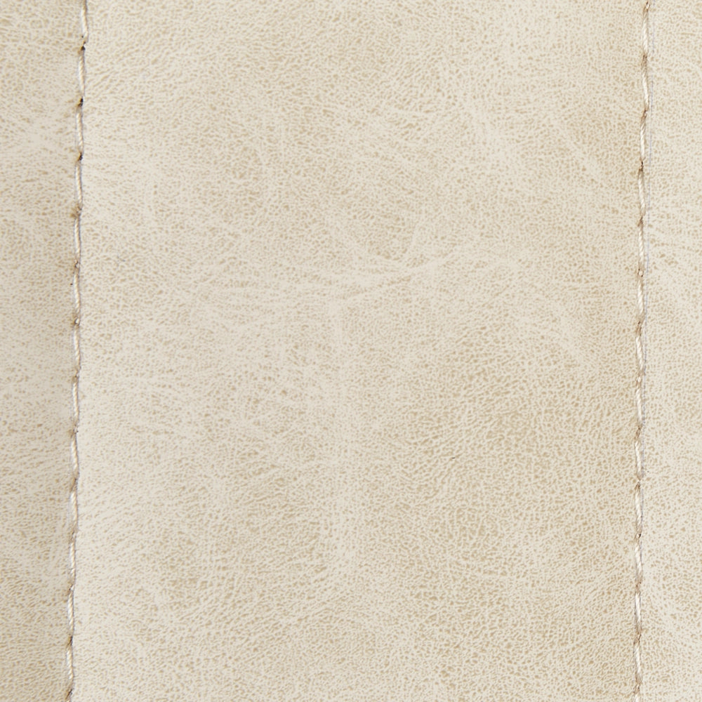 Set di 2 sedie da bar in pelle sintetica beige chiaro gambe in acciaio nero senza braccioli set da pranzo salotto soggiorno moderno