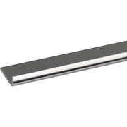 PROFILO UNGHIETTA ARCANSAS - ALLUM ARGENTO LUX S.MM 1,0 MM 18 H.CM 200- 5 pezzi
