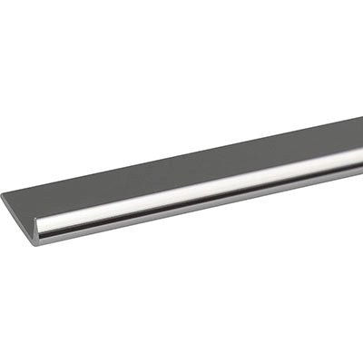 PROFILO UNGHIETTA ARCANSAS - ALLUM ARGENTO LUX S.MM 1,0 MM 18 H.CM 200- 5 pezzi