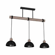 Lampadario sospeso Milagro ERIK MLP7640 3 luci legno