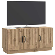 Mobile TV | Armadietto TV | Mobile Porta TV Rovere Artigianale 99 x 34,5 x 47 cm