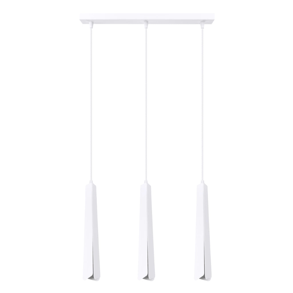 Lampada a sospensione PRYSM 3L bianco