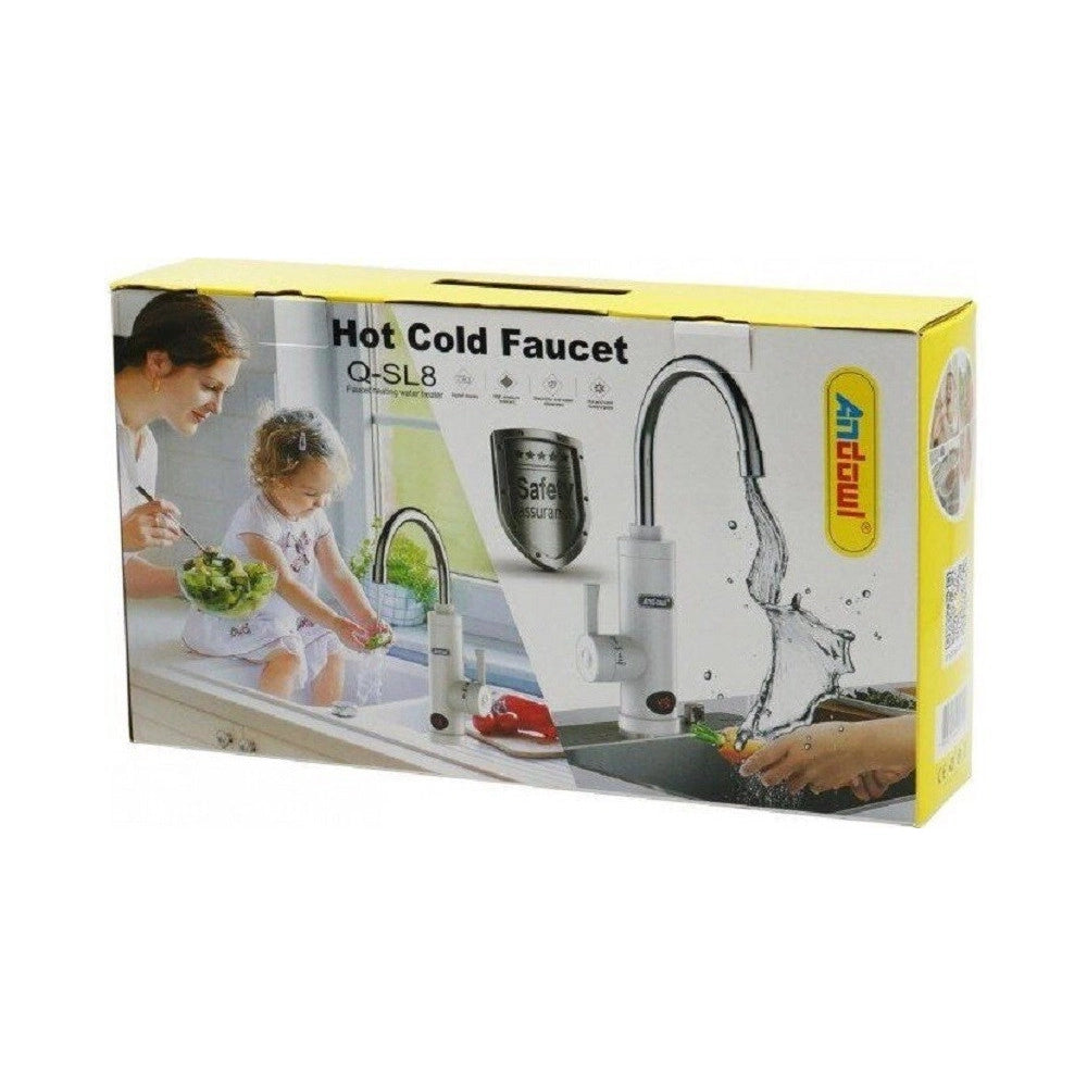 Trade Shop - Rubinetto Riscaldatore D'acqua Istantaneo Rapido Da Cucina Monofase Q-sl8 -