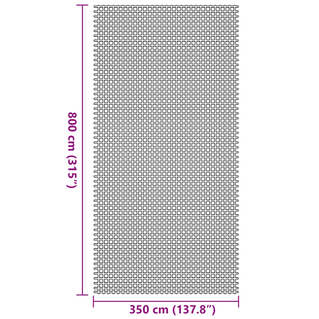 Tappeto per Tenda Blu 3,5x8 m