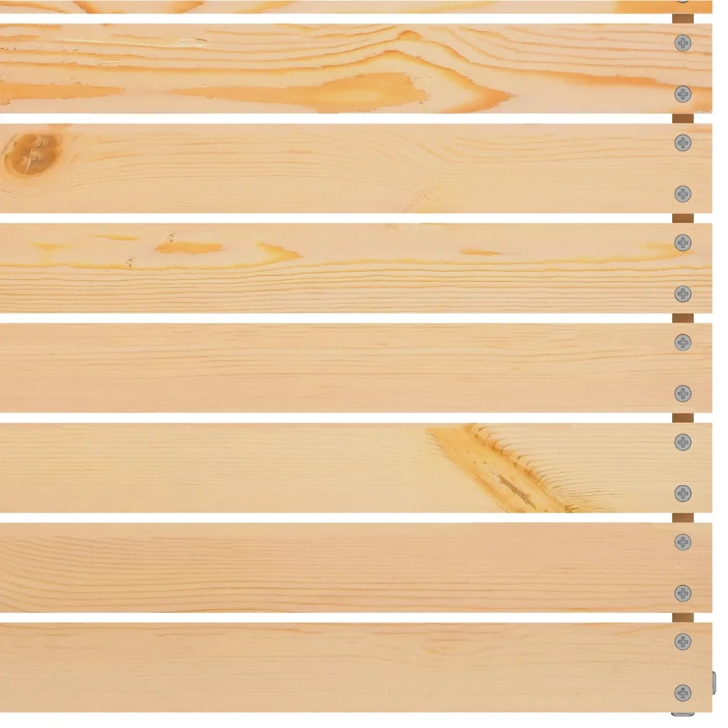 Divani Centrali da Giardino 4 pz in Legno Massello di Pino 806592