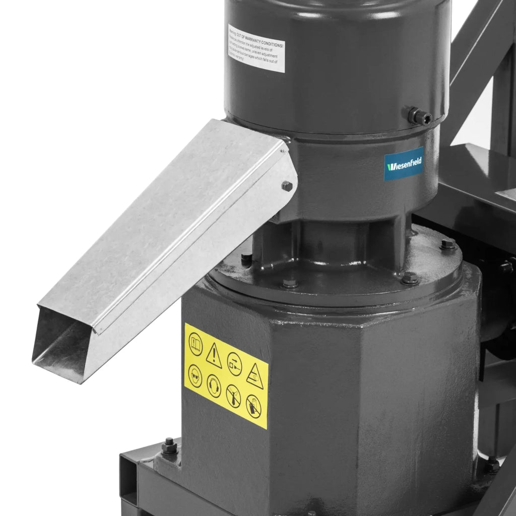 Pressa per pellet con presa di forza 400 kg/h da 15 a 28 CV diametro 230 mm acciaio al carbonio ghisa grigia 14_0009784