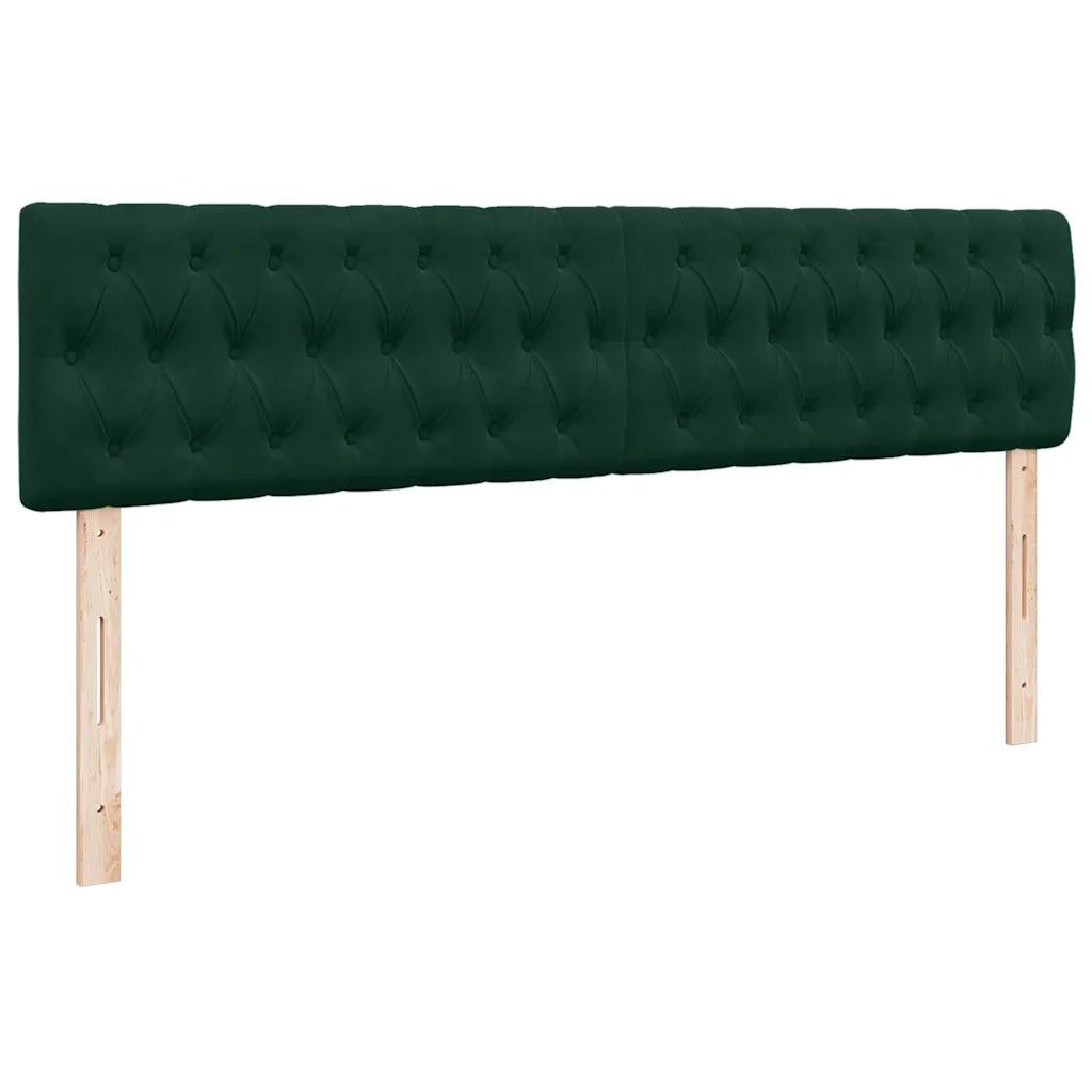 Struttura Letto Pouf con Materasso 180x200 cm in Velluto 3312713