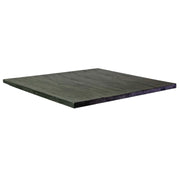 Top tavolo resina per esterno grigio quadro cm 80x80x3