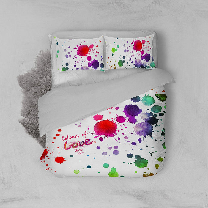 Copripiumino Matrimoniale Stampa sul Sacco e Federe Kio615