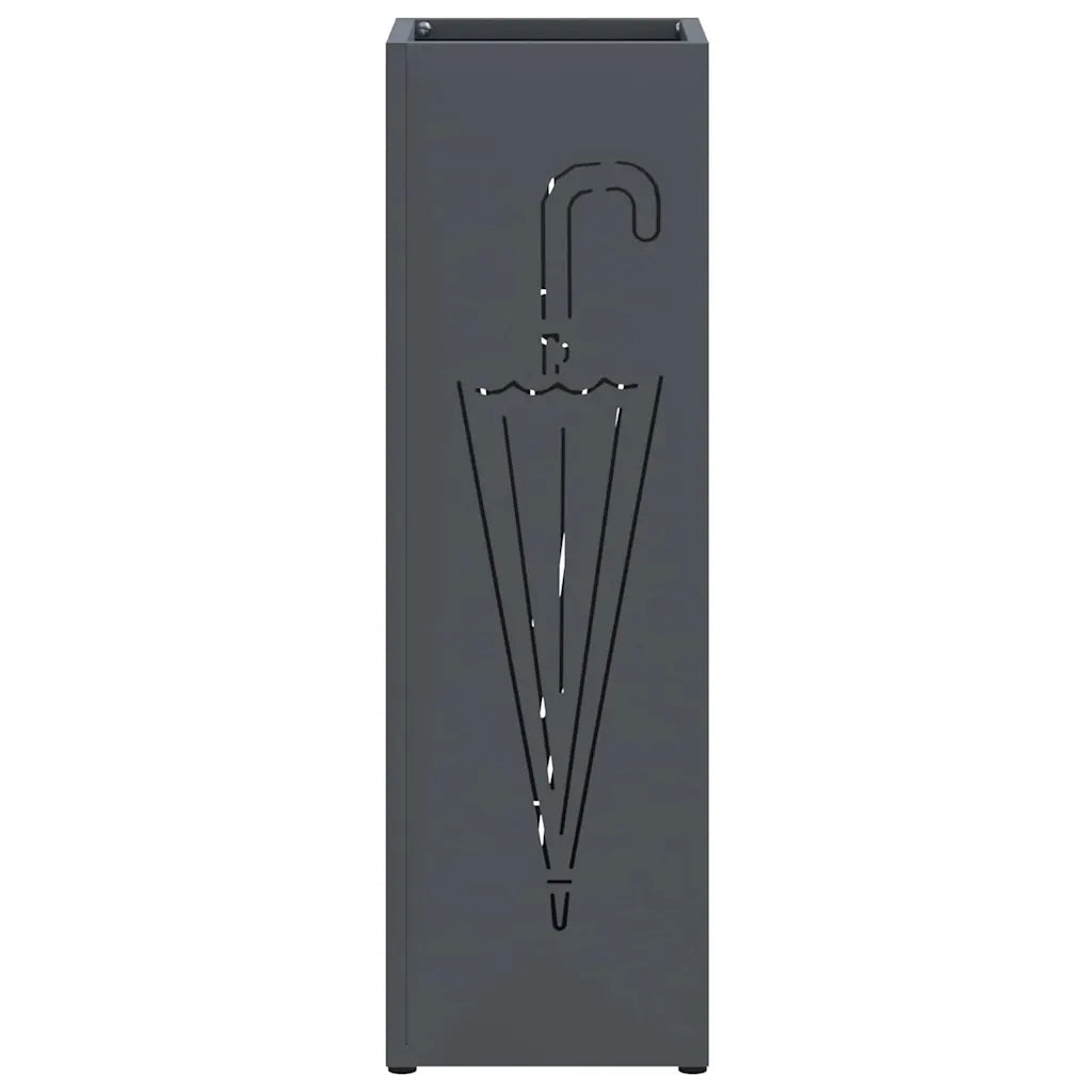 Supporto per Ombrellone Antracite 15,5 x 15,5 x 49 cm Metallo CFW6511217