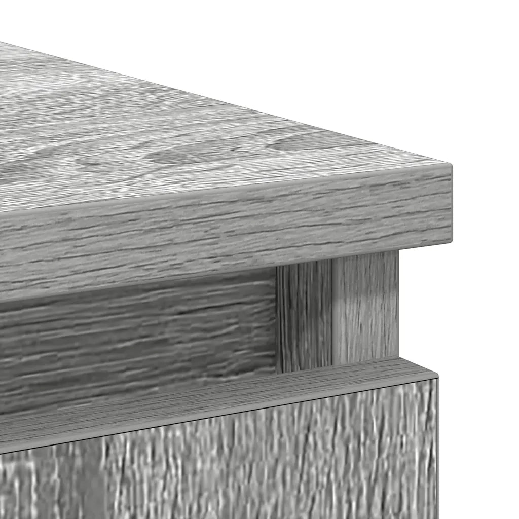 vidaXL Credenza con Cassetto Grigio Sonoma 71x35x65 cm in Truciolato