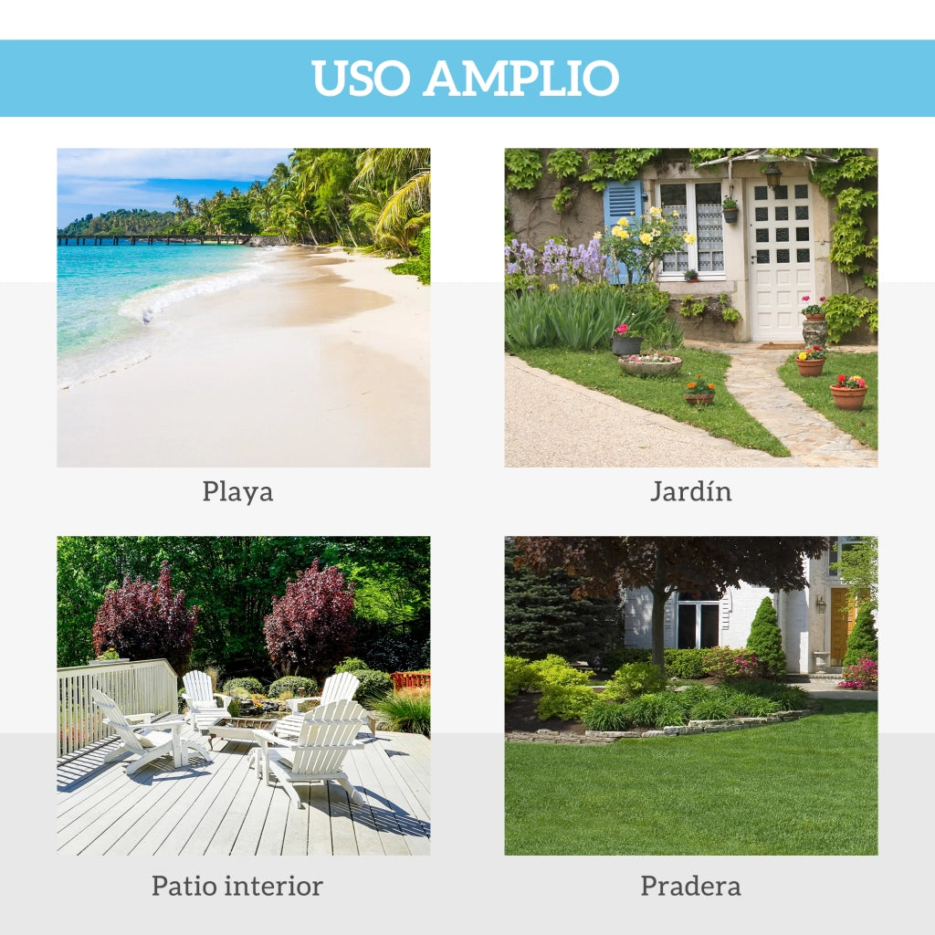 Tenda Pop-up da Giardino ¨C zephmum ¨C 220x173x120 cm Azzurro