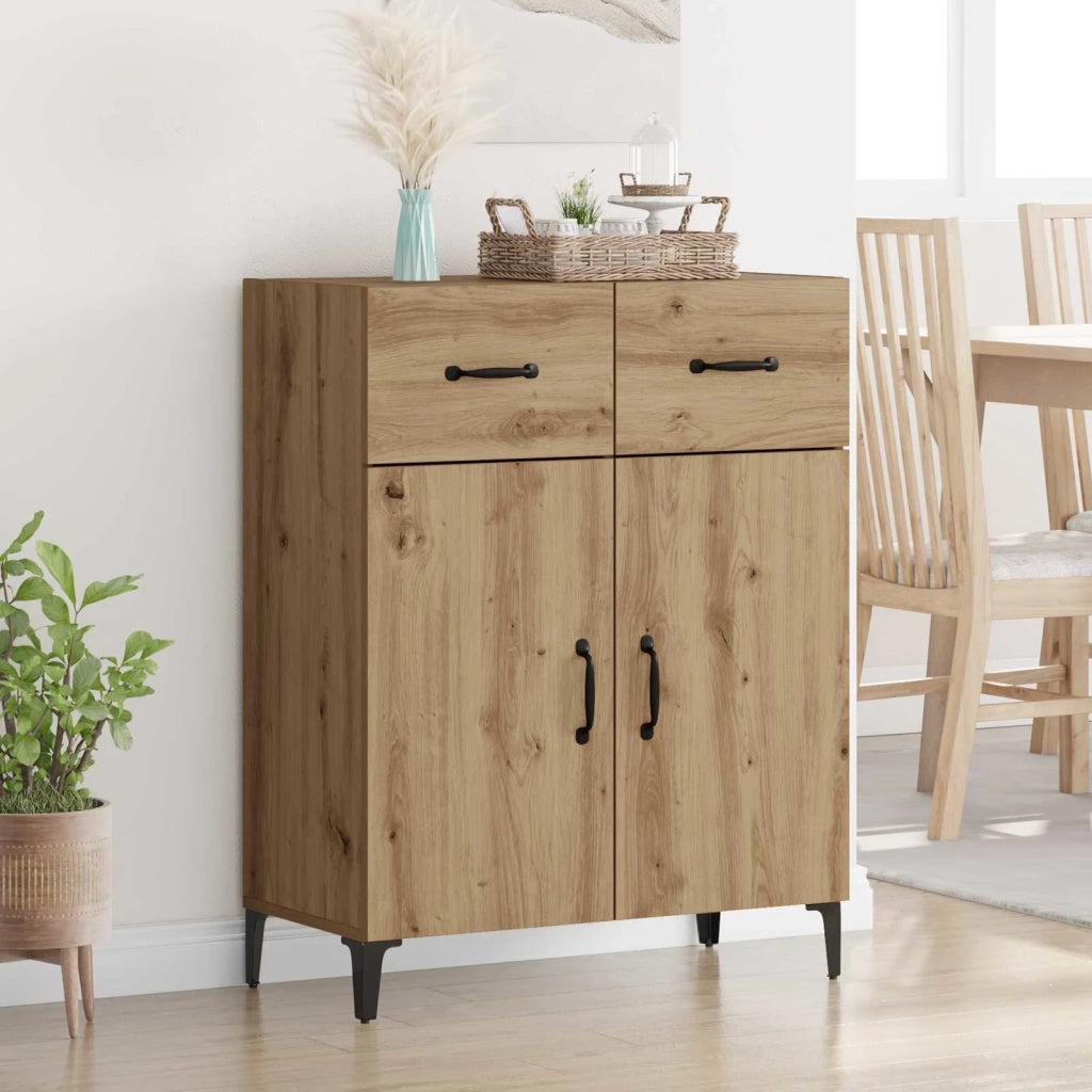 Credenza Rovere artigianale 69,5 x 34 x 90 cm Legno multistrato 880680