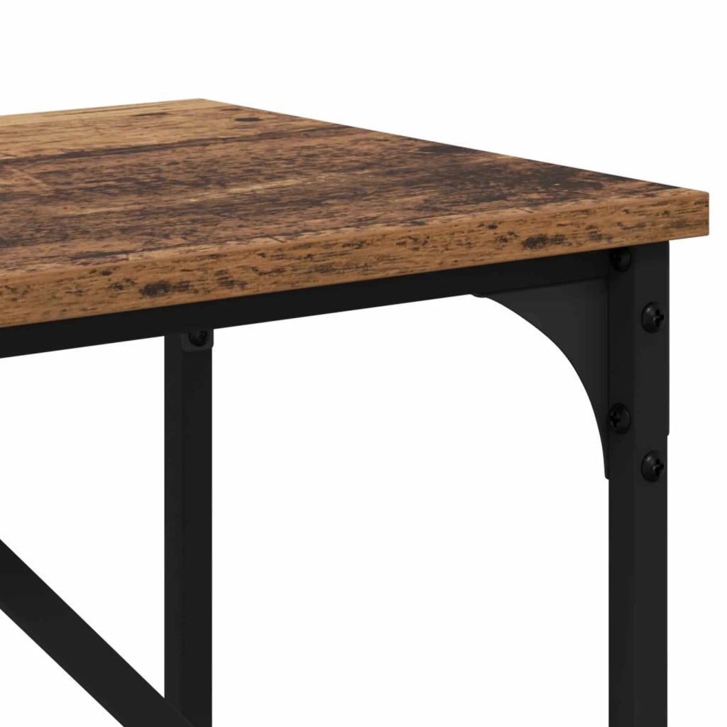 Tavolo consolle Legno vecchio 75 x 32 x 75 cm Legno multistrato 882208