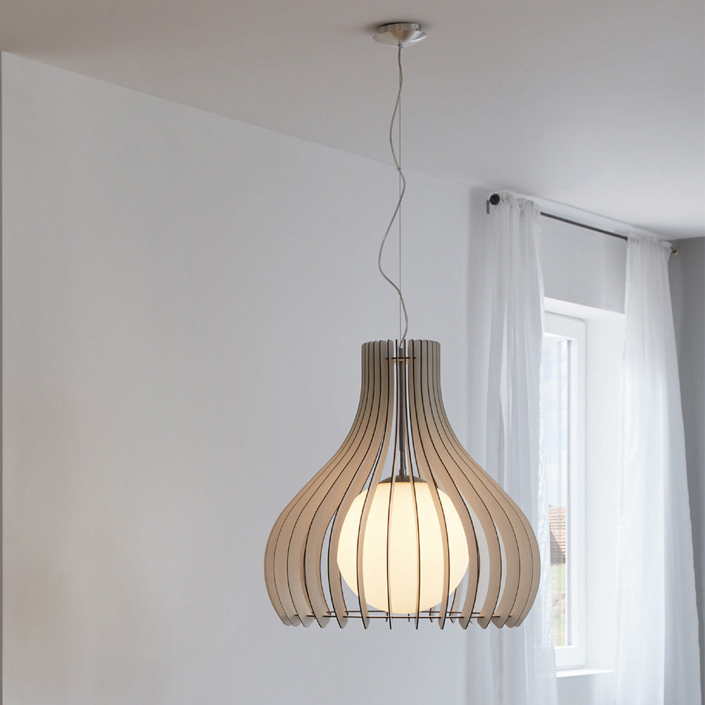 Lampadario Industrial Tindori 1 Luce Acciaio Grigio Opaco Diffusore Bianco