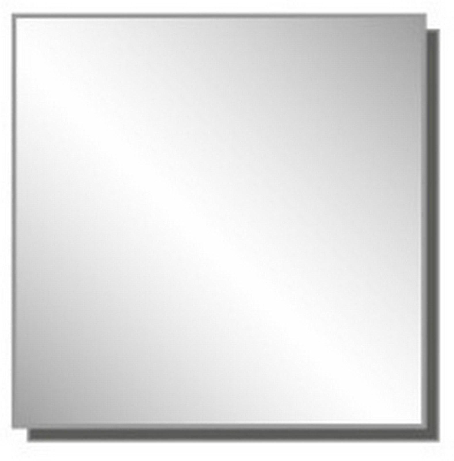 specchio acrilico spessore mm 3 cm 28,6x28,6 cod:ferx.96211