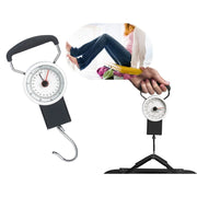 Trade Shop - Bilancia Portatile Pesa Valige Zaini E Bagagli Con Metro Per Pesca Con Gancio -