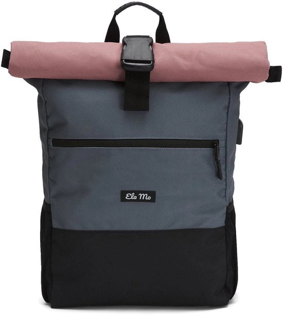 Borsa da donna | Stile e progettazione elegante | per università, viaggi, tempo libero e lavoro | con tasca per laptop e sacchetto antidiefili | Blu