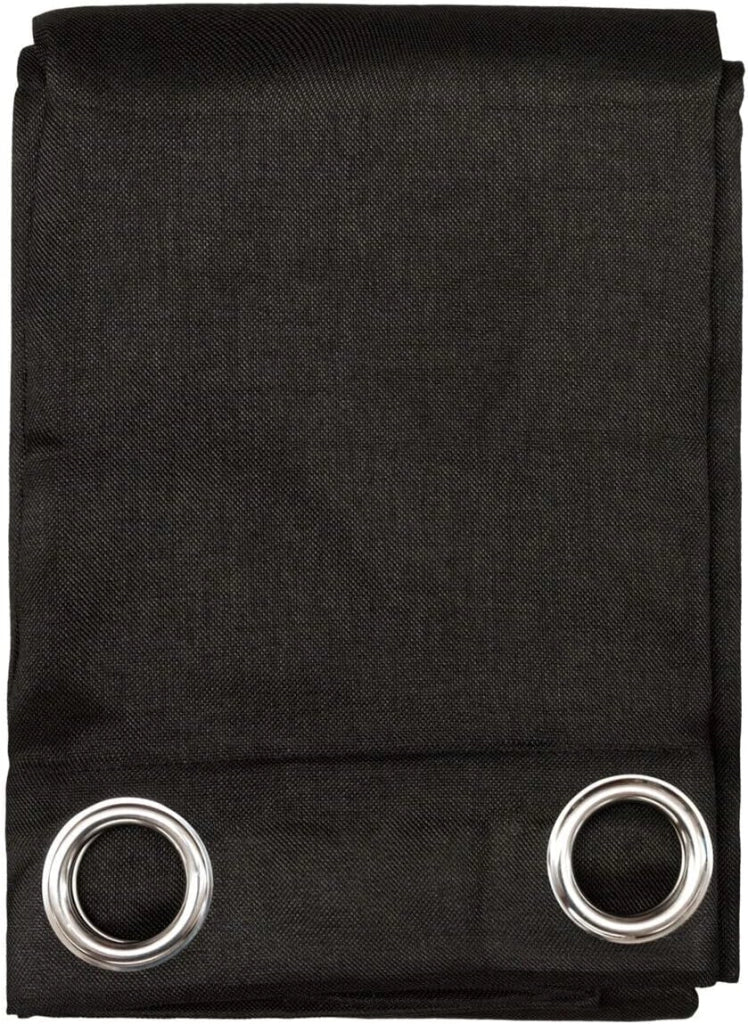 Tenda Porta Finestra 140x280 cm Tessuto Semitrasparente Coprente Occhielli Acciaio