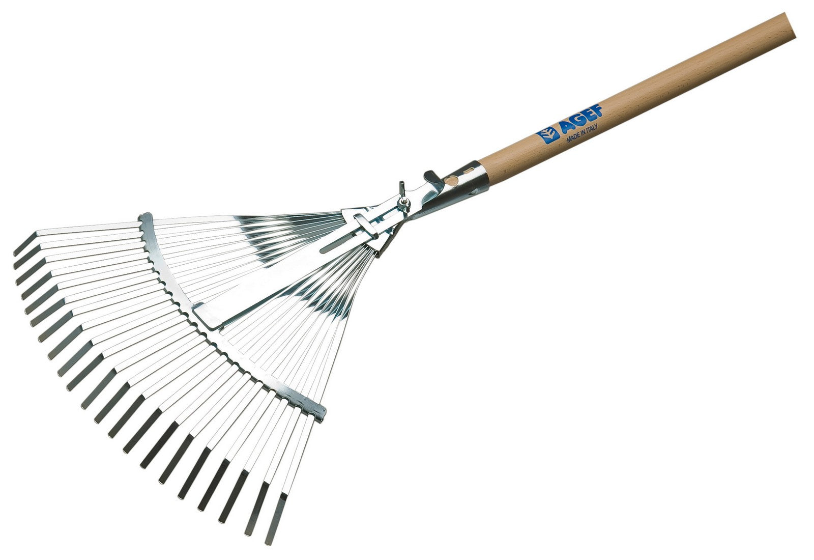 scopa regolabile in acciaio zincocromato agef senza manico cod:ferx.96222