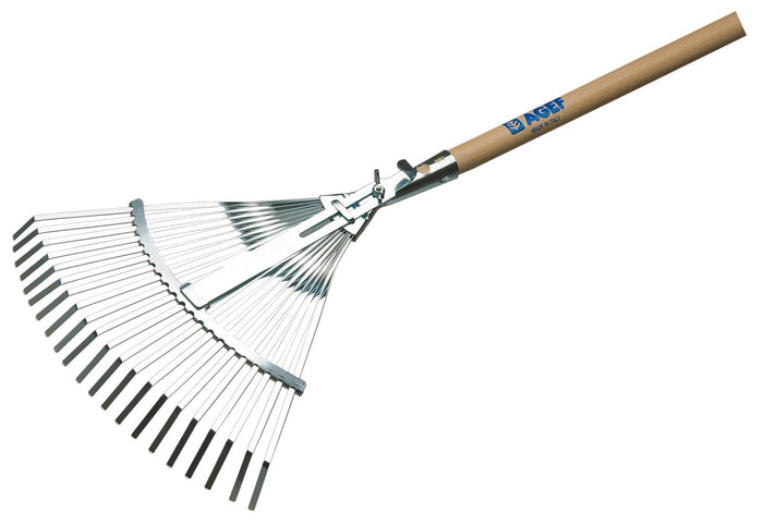 scopa regolabile in acciaio zincocromato agef senza manico cod:ferx.96222