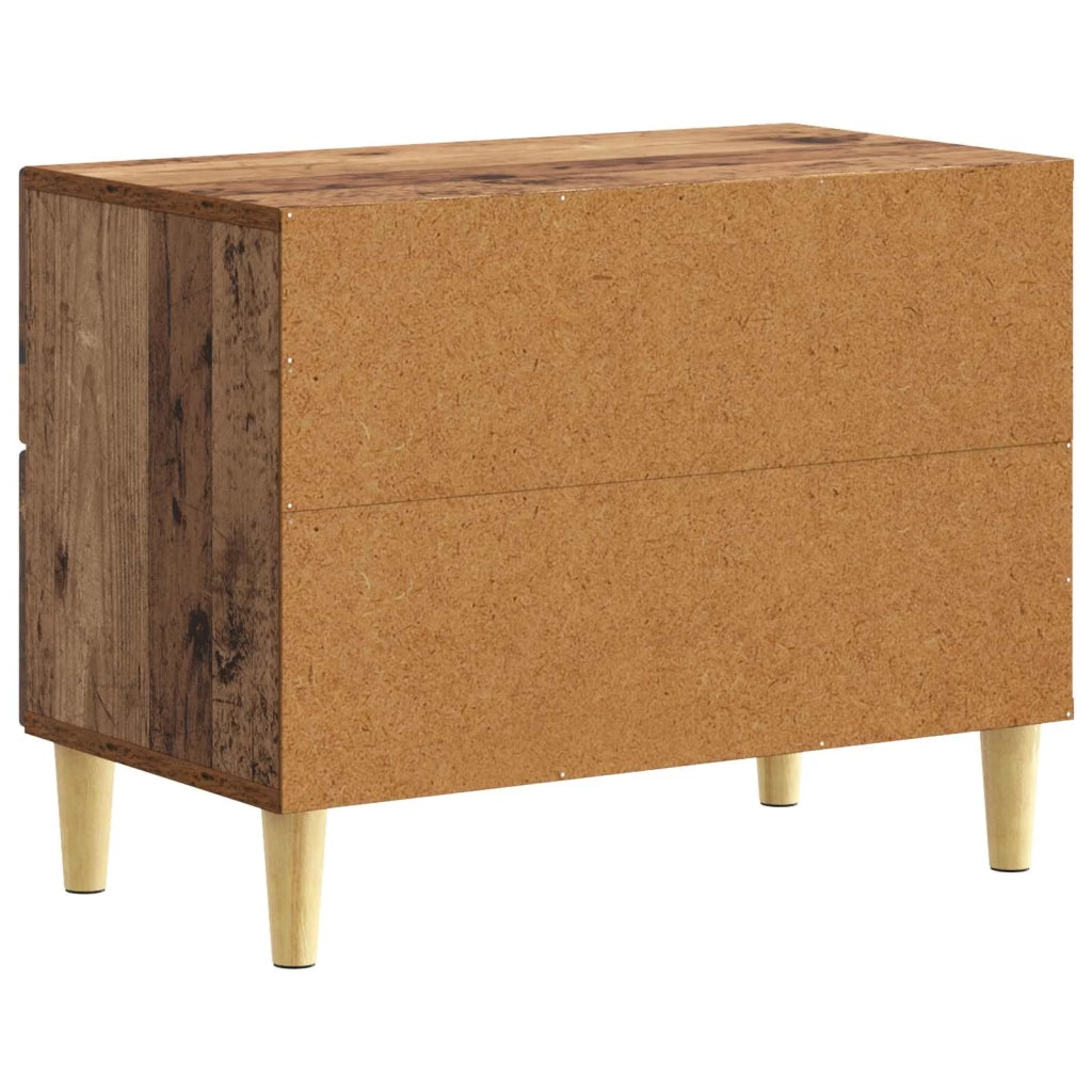 Comodino Legno antico 62 x 34,5 x 48 cm Legno ingegnerizzato 895013