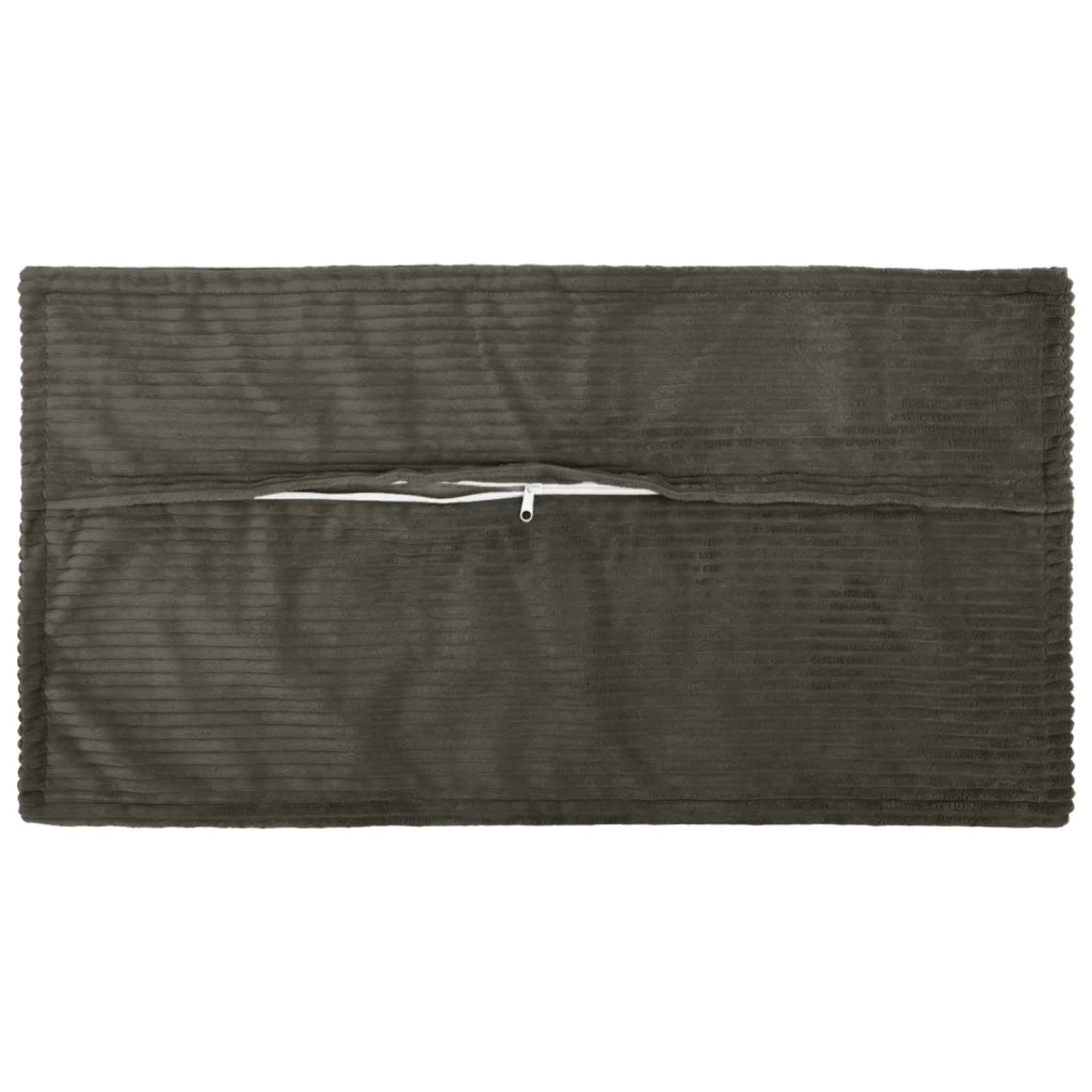 Federa 6 pz HOUTEN Antracite 40 x 80 cm corduroy 918185
