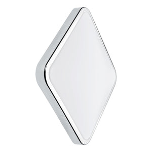 Applique Moderna Manilva 1 Acciaio Cromo 2 Luci Led Integrato 5,4W