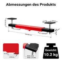 Traversa di sollevamento 2000 kg per ponte sollevatore martinetto
