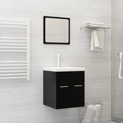 Lavabo da Incasso con Rubinetto 42x39x18 cm in Ceramica Bianco 148623